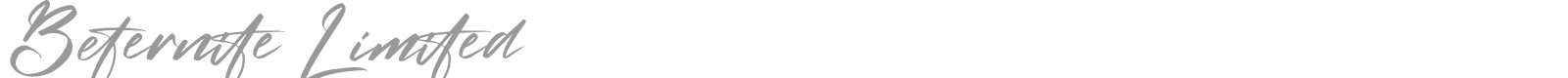 Beternite Limited font preview